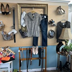 Council On Aging - The display wall in our boutique area