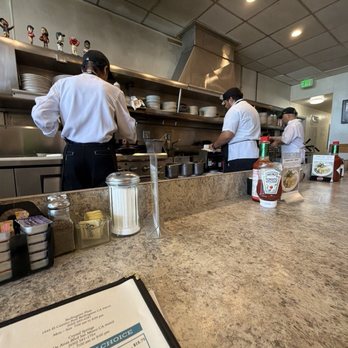 Neal's Coffee Shop - Counter POV - American Near Me - Burlingame, California