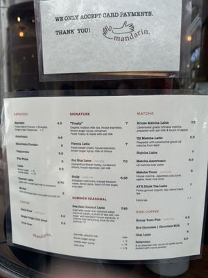 Menu photo 1 Mandarin Coffee Stand Pasadena, CA Menu photo 1 Mandarin Coffee Stand Pasadena, CA