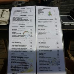 De KUSt - Menu kant 1