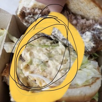 McDonald's - Look closely at it you can see black hair in it - Burgers Near Me - Fayetteville, North Carolina McDonald's - Look closely at it you can see black hair in it - Burgers Near Me - Fayetteville, North Carolina