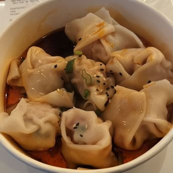 3 Times - Wontons in chili sauce. Left feeling still hungry though it was good. - Dim Sum Near Me - New York, New York 3 Times - Wontons in chili sauce. Left feeling still hungry though it was good. - Dim Sum Near Me - New York, New York