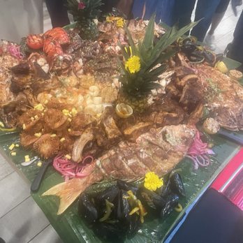 Simar - A beautiful seafood spread. - Seafood Near Me - Austin, Texas