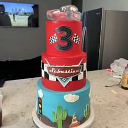 Delicias Ramos - Cars cake