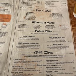 This is a 1st for me. Didn't know mimosas was an option! What a WONDERFUL surprise!