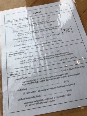 Menu photo 4 Red Elm Cafe Tacoma, WA