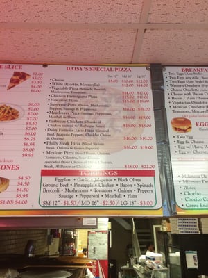 Menu photo 2 Daisy's Pizza Place Bronx, NY