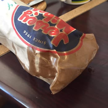 Jersey Mike's Subs - Oil leaking outside the bag - Fast Food Near Me - Longmont, Colorado