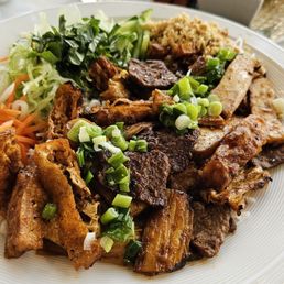 Dc10. Vermicelli with BBQ Mock Meat