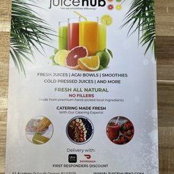 Juice Hub - Flyer