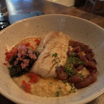 The Heritage Table - Striped bass - American Near Me - Frisco, Texas The Heritage Table - Striped bass - American Near Me - Frisco, Texas