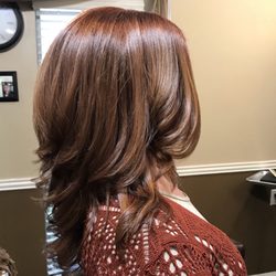 A' LA MOD Hair Salon - Perfect auburn