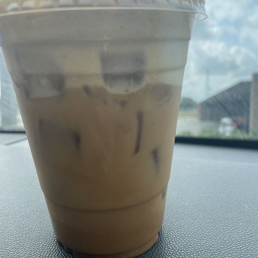 Java Owl Coffee House - Honey owl iced with almond milk - Coffee & Tea Near Me - Nassau Bay, Texas