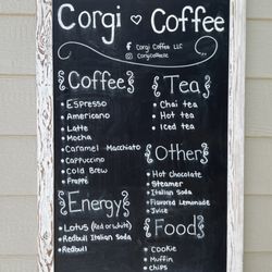 Corgi Coffee - Menu