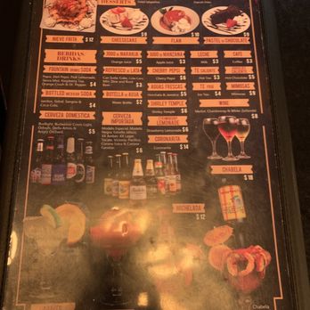 Agaves Mexican Grill - menu 1/6/24 - Mexican Near Me - Merced, California