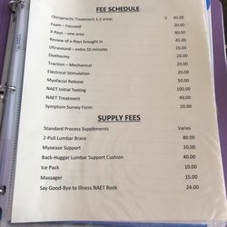 Vaniman Chiropractic - Products and Services