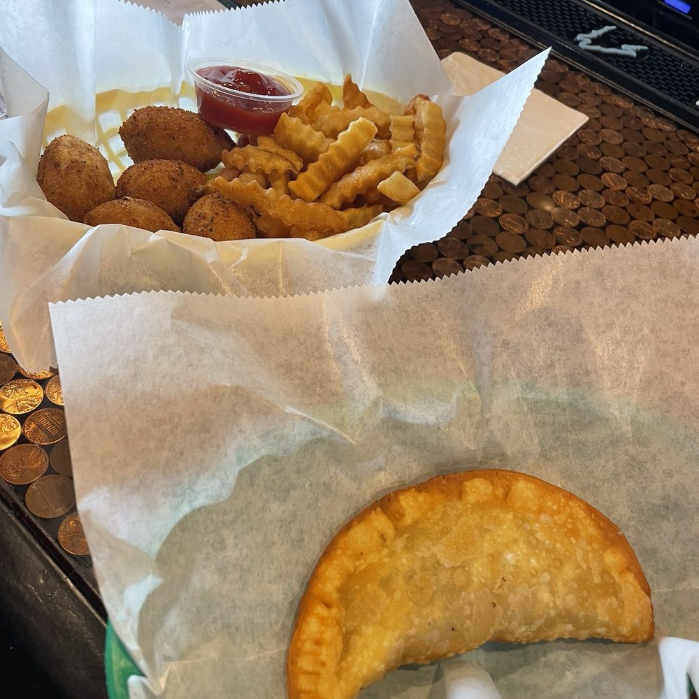 Empanada and coxinha Empanada and coxinha