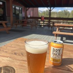 Crossroads Pub & Grill - Patio beer