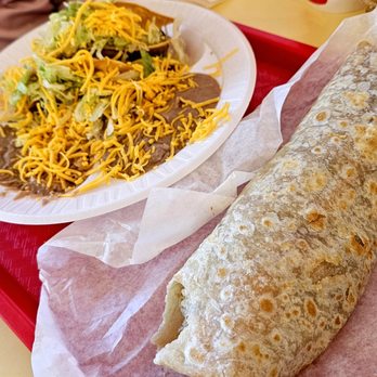 Nicos Mexican Food - Shredded Beef Taco plate #3 and Marana (Cali) Burrito - Mexican Near Me - Marana, Arizona Nicos Mexican Food - Shredded Beef Taco plate #3 and Marana (Cali) Burrito - Mexican Near Me - Marana, Arizona
