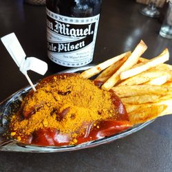 Levantin - German Currywurst with French Fries!