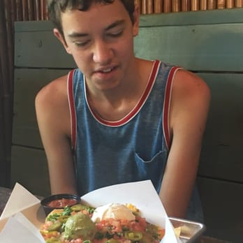 Soda Steve's - 1/2 order nachos more than he could handle - New American Near Me - Gore, Oklahoma Soda Steve's - 1/2 order nachos more than he could handle - New American Near Me - Gore, Oklahoma