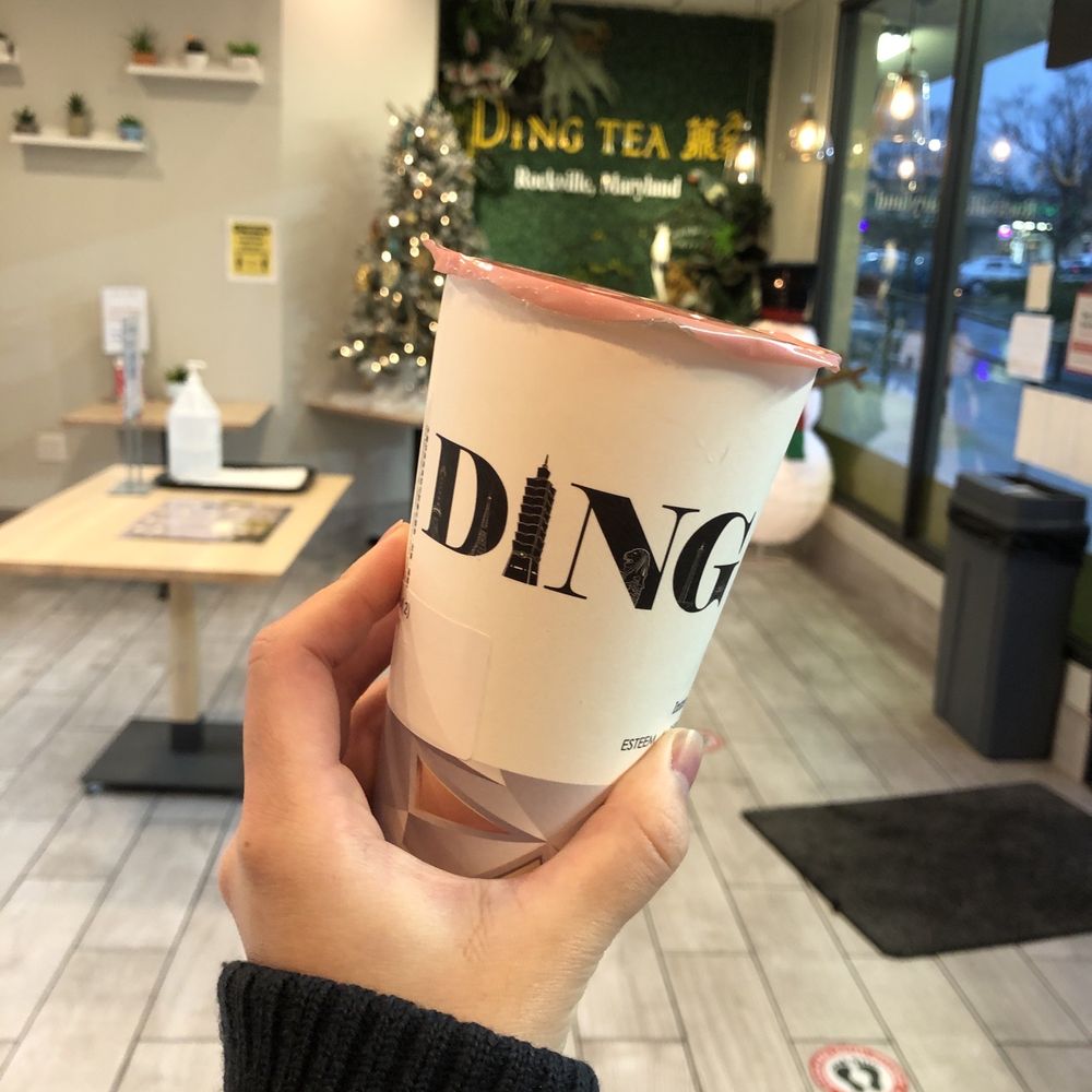 Ding Cafe - Lychee yogurt tea - Coffee & Tea Near Me - Rockville, Maryland Ding Cafe - Lychee yogurt tea - Coffee & Tea Near Me - Rockville, Maryland
