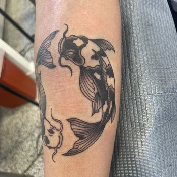 Premium Tattoo - Yin and yang done by Paul Klenk - Tattoo Near Me - Oakland, California Premium Tattoo - Yin and yang done by Paul Klenk - Tattoo Near Me - Oakland, California
