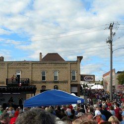 Green County Cheese Days - Minhas concert stage