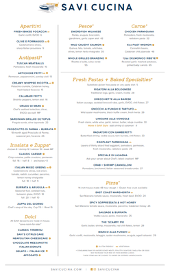 Menu photo 4 SAVI Cucina + Wine Bar Mount Pleasant, SC