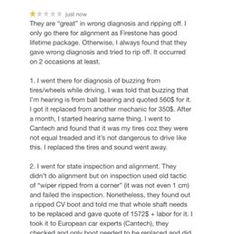 My google review.