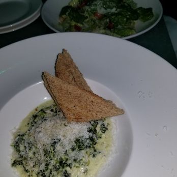 Pier W - Lump crab Cassarole with toast ponits and Caesar salad - Seafood Near Me - Lakewood, Ohio