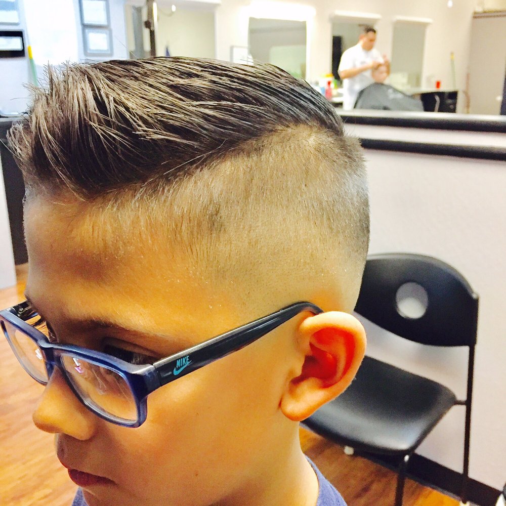 Bald  fade w/ comb-over -natural part- By JUAN