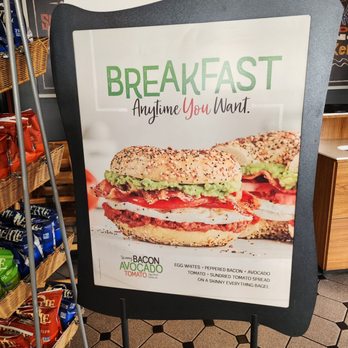 Bruegger's Bagels - Breakfast bagel offering - Bagels Near Me - Santa Ana, California