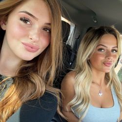 Plucked and inked - Khiana did both of our brows and they look perfect!!