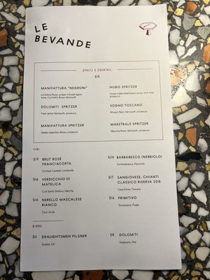 Menu photo 3 Manifattura Santa Barbara, CA Menu photo 3 Manifattura Santa Barbara, CA