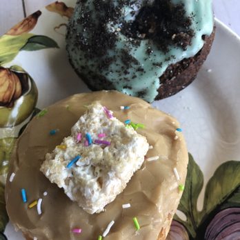 Lovebirds Donuts - Cookie butter and mint Oreo - Donuts Near Me - Kittery, Maine
