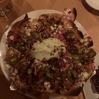 The Bench - WOOD FIRED NACHOS - Pizza Near Me - Stowe, Vermont The Bench - WOOD FIRED NACHOS - Pizza Near Me - Stowe, Vermont