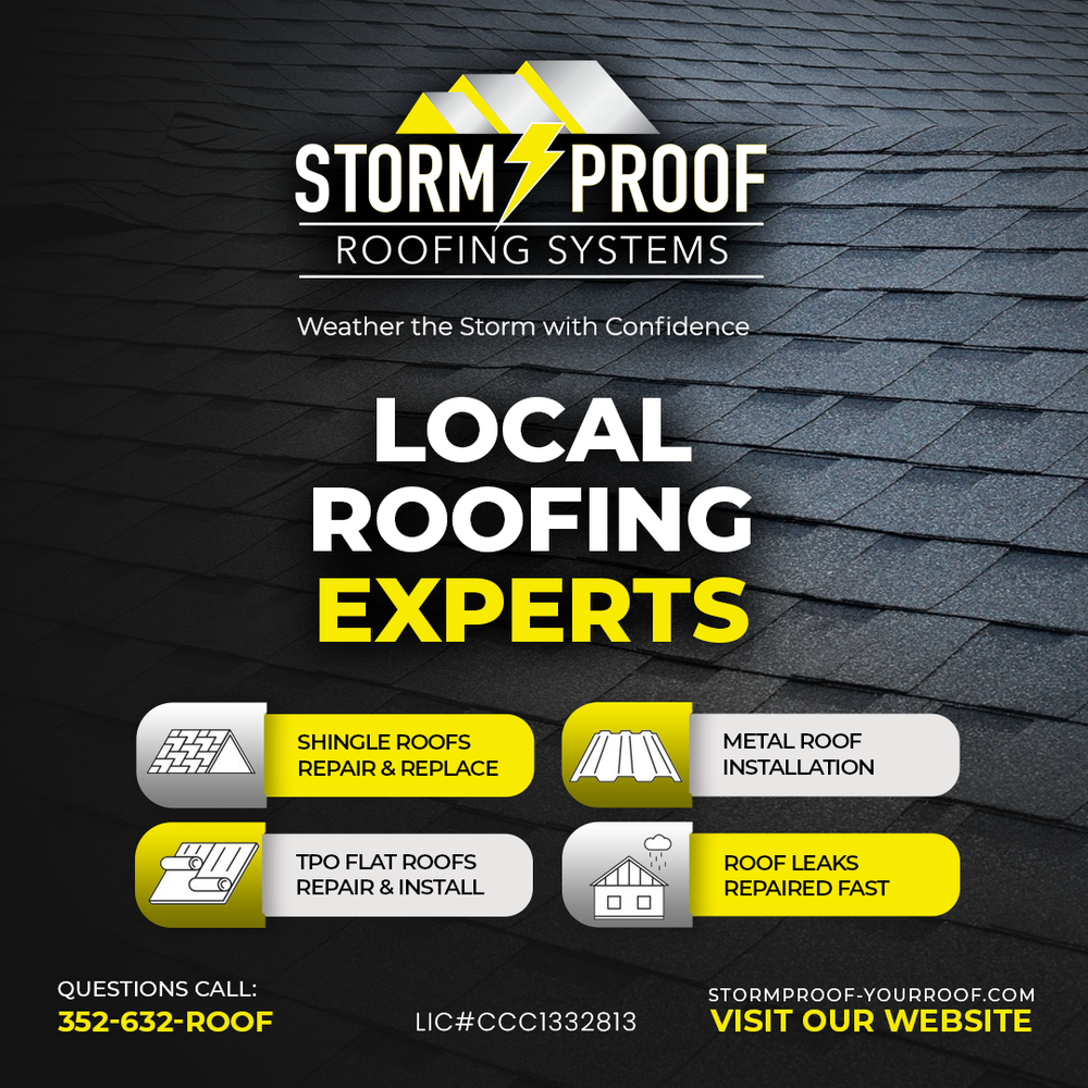 Slide of Storm Proof Roofing Systems