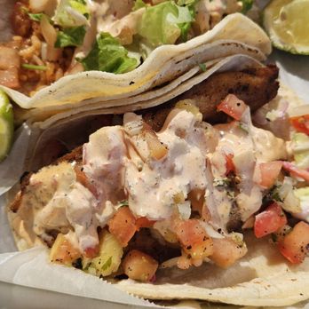 Cal Eats Fresh Mexican Grill - Fish and shrimp tacos - Mexican Near Me - Newark, California
