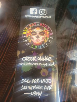 Menu photo 5 Bad Boy Burrito Long Beach, NY Menu photo 5 Bad Boy Burrito Long Beach, NY