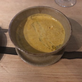 Cork And Flame - Parisian Carrot Veloute. Delicious. - Tapas Bars Near Me - Evans, Georgia