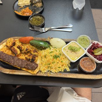 Pita Shack Grill - Mix Grill Plate - Barbeque Near Me - Austin, Texas Pita Shack Grill - Mix Grill Plate - Barbeque Near Me - Austin, Texas