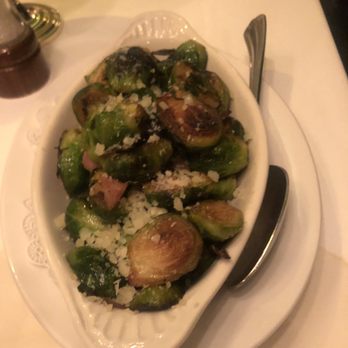 Hy's Steak House - Sautéed Brussels sprouts with pancetta - Steakhouses Near Me - Honolulu, Hawaii Hy's Steak House - Sautéed Brussels sprouts with pancetta - Steakhouses Near Me - Honolulu, Hawaii