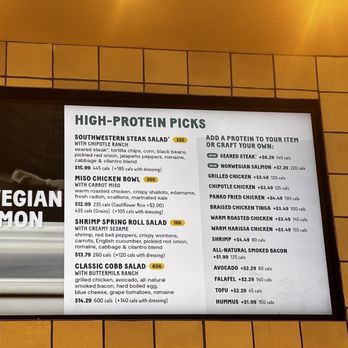 Chopt Creative Salad Co. - Menu - Salad Near Me - Washington, DC, District of Columbia