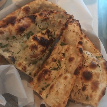 Bay Leaf Indian Kitchen - Garlic Naan - Indian Near Me - Fresno, California