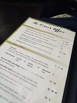 Menu photo 4 The Corner Office Restaurant + Martini Bar Denver, CO Menu photo 4 The Corner Office Restaurant + Martini Bar Denver, CO