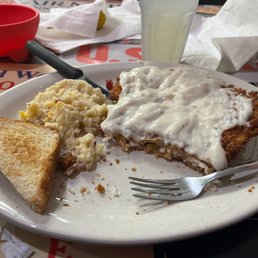 Chicken Fried Chicken, with Mashed potatoes Chicken Fried Chicken, with Mashed potatoes