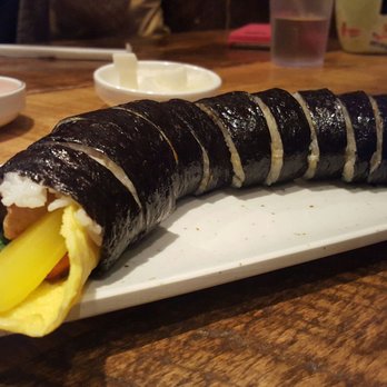 Poetree Cafe - squid kimbap - Korean Near Me - Suwanee, Georgia Poetree Cafe - squid kimbap - Korean Near Me - Suwanee, Georgia