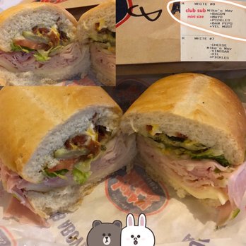 Jersey Mike's Subs - Thanks BroS :) Hearts to JM and their giving program - mmmm to their bacon pieces too - Sandwiches Near Me - Gaithersburg, Maryland Jersey Mike's Subs - Thanks BroS :) Hearts to JM and their giving program - mmmm to their bacon pieces too - Sandwiches Near Me - Gaithersburg, Maryland