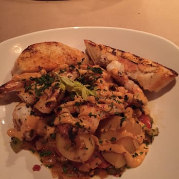 Bonefish Grill - My dinner shrimp and scallops ! Delish - Seafood Near Me - Novi, Michigan